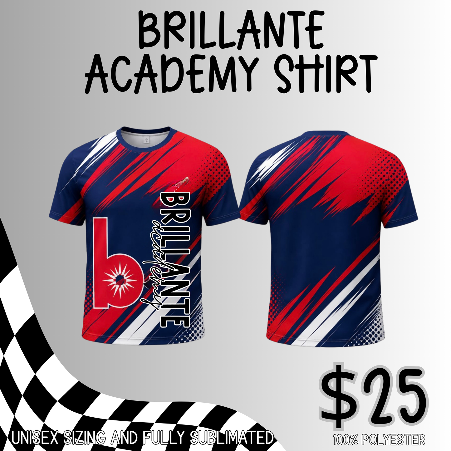 Brillante Academy Spirit Shirt