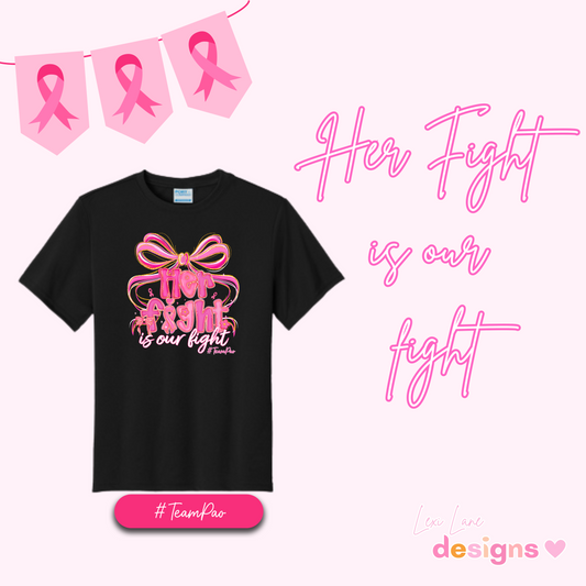 Her fight is our fight #TeamPao Shirt