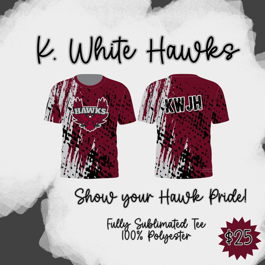 K White Hawks Spirit Shirt