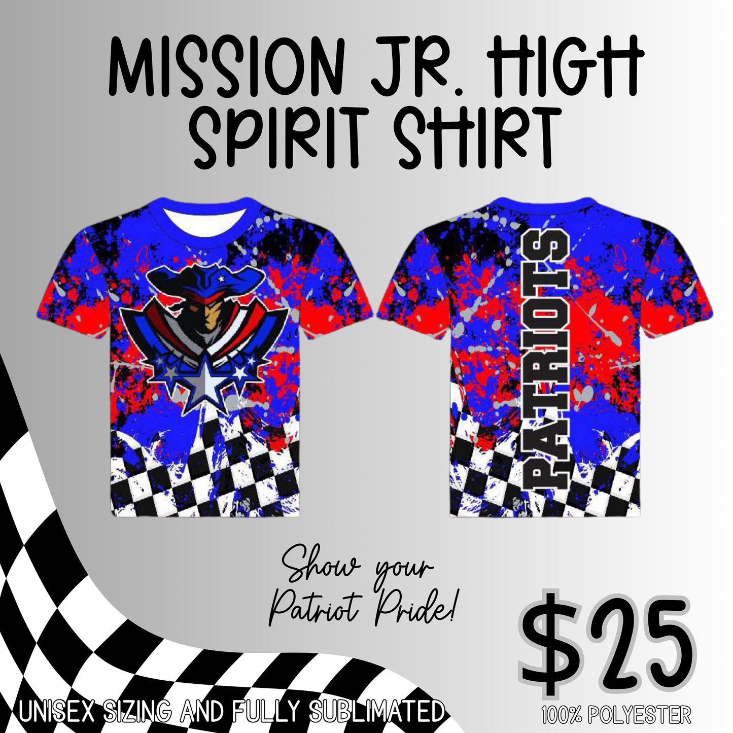 Mission Jr. High School Spirit Shirt