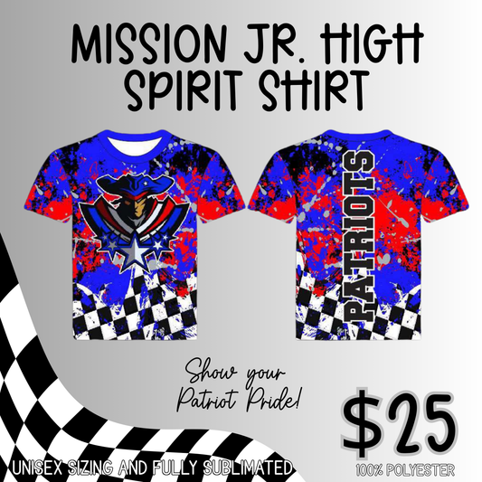 Mission Jr. High School Spirit Shirt